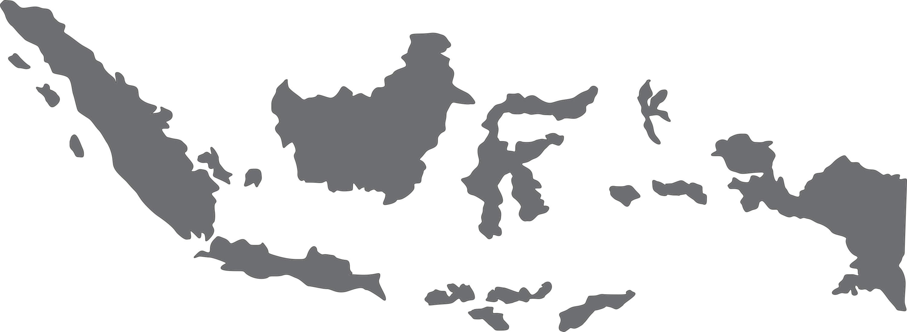 Map Indonesia Watermark